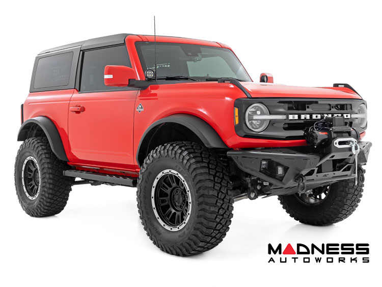 Ford Bronco Running Boards - BA2 Side Steps - Rough Country - 2 Door